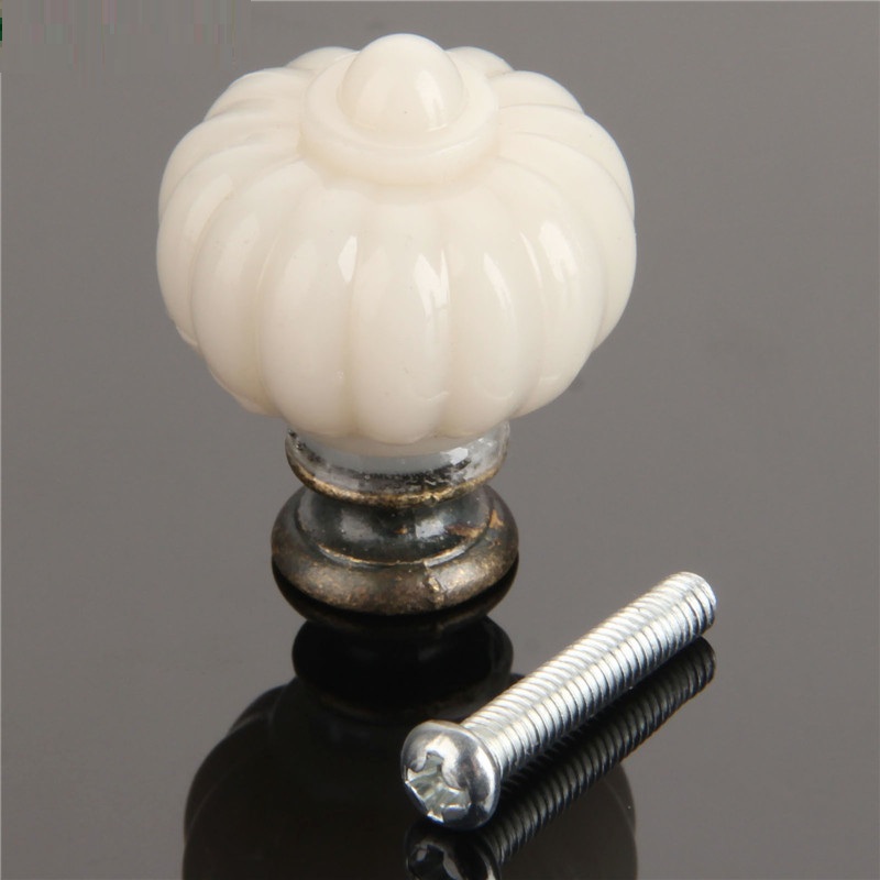 1Pc Acrylic Ivory White Pumpki - Furniture Hardware Manufacturer recension och pris