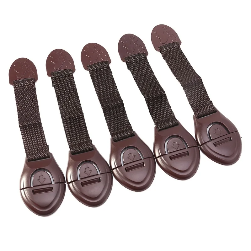 5pcs/lot Brown Cabinet Safety  - Furniture Hardware Manufacturer recension och pris