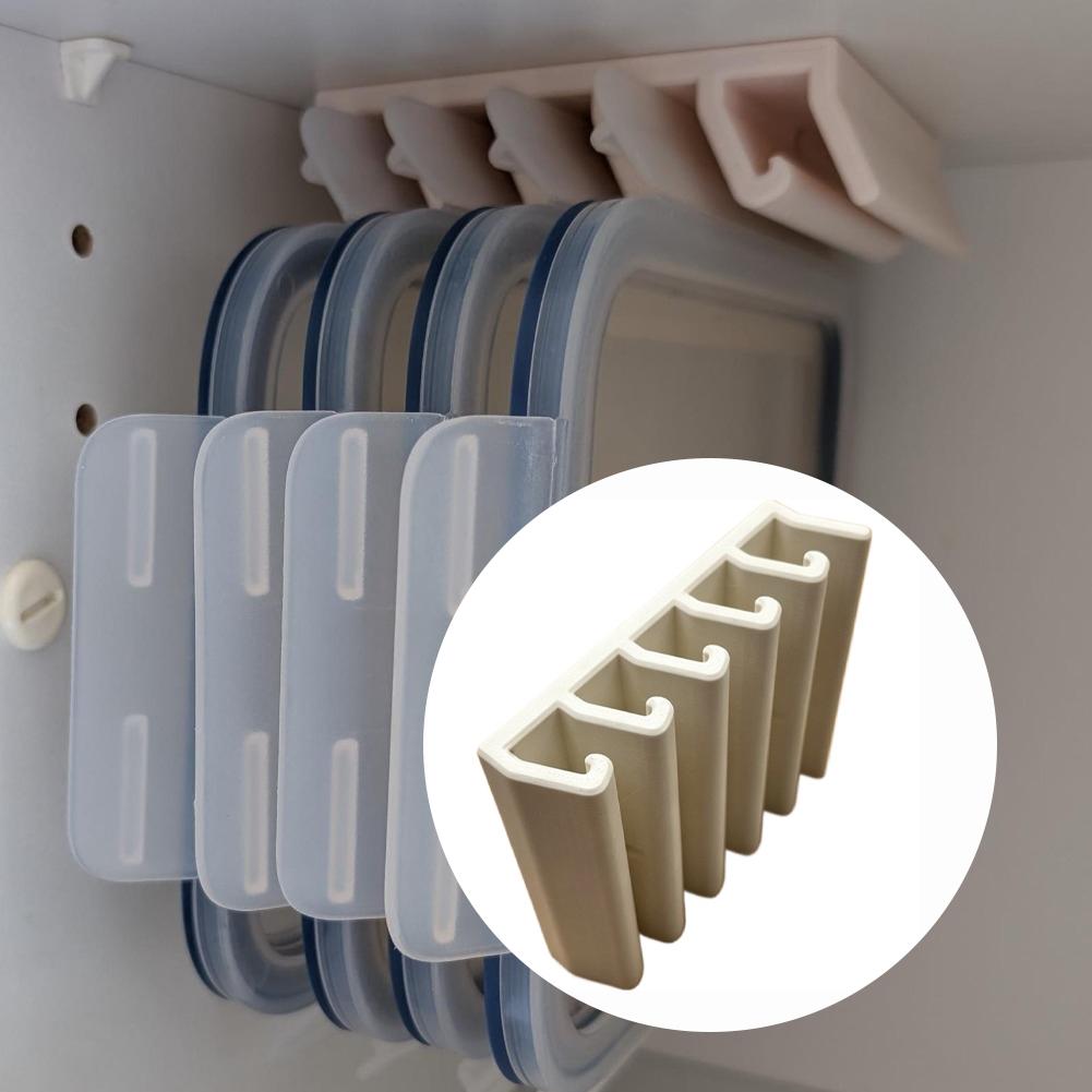 Kitchen Food Container Lid Hol - Shelf Bracket Pair recension och pris