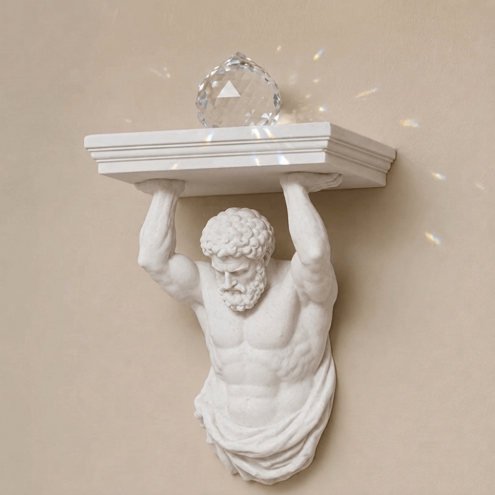 3D Printed Atlas Wall Shelf Pl - Shelf Bracket Pair recension och pris