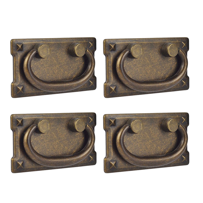 4Pcs Vintage Antique Bronze Dr - Furniture Hardware Manufacturer recension och pris