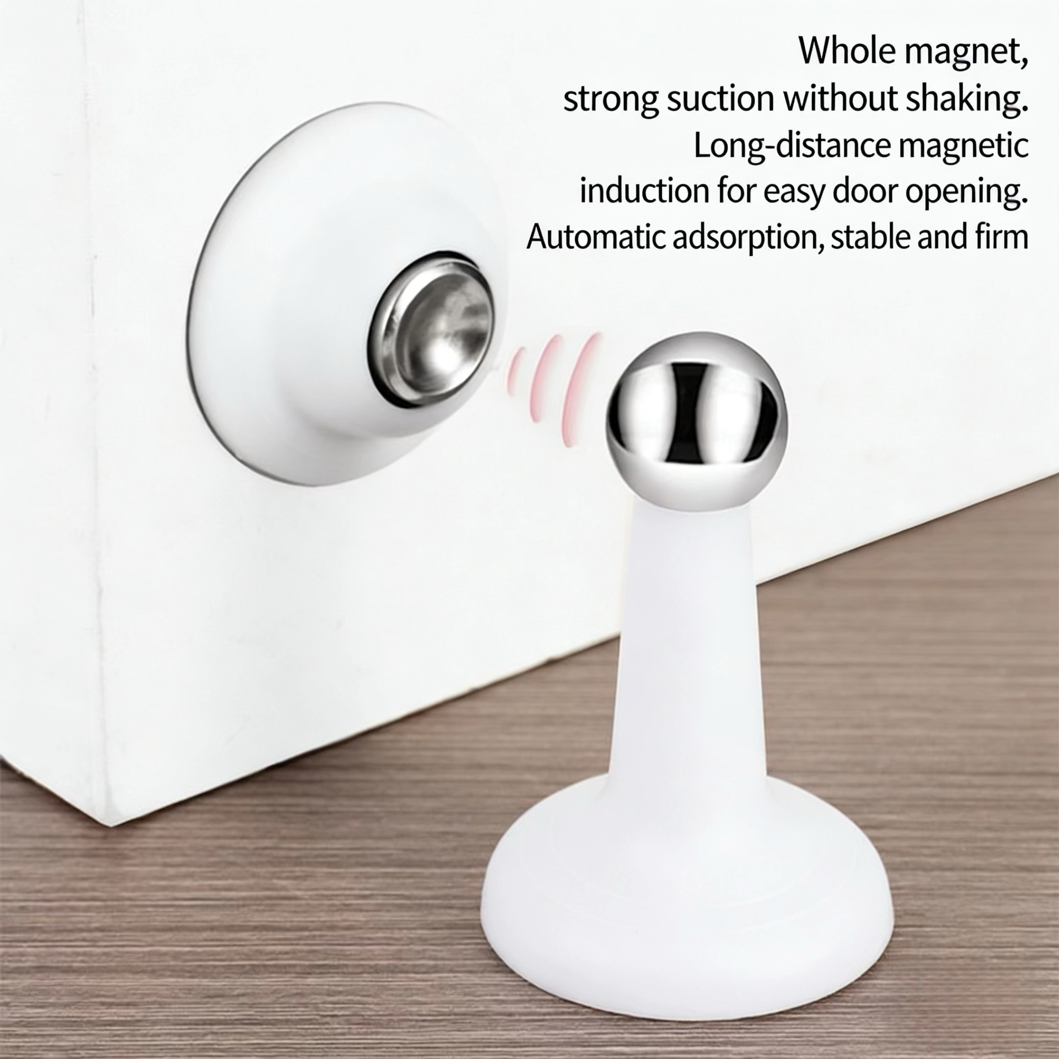 No‑Drill Magnetic Door Stopper - Magnetic Catch Door recension och pris