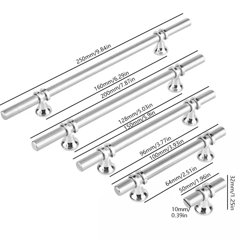 6pack Stainless Steel Cabinet  - Furniture Hardware Brass recension och pris