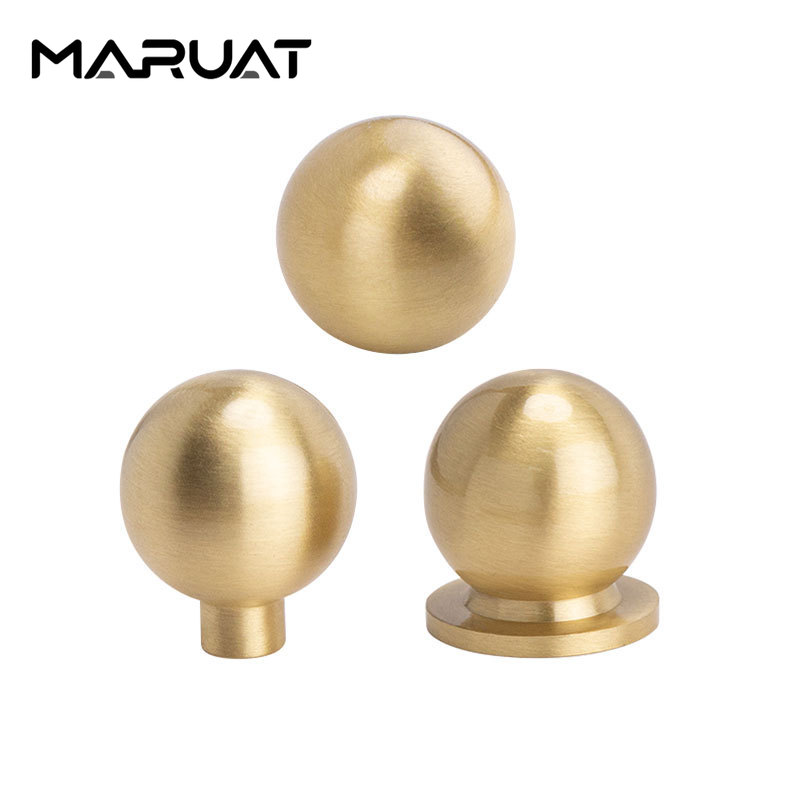 Home Wardrobe Door Pull Round  - Furniture Hardware Brass recension och pris