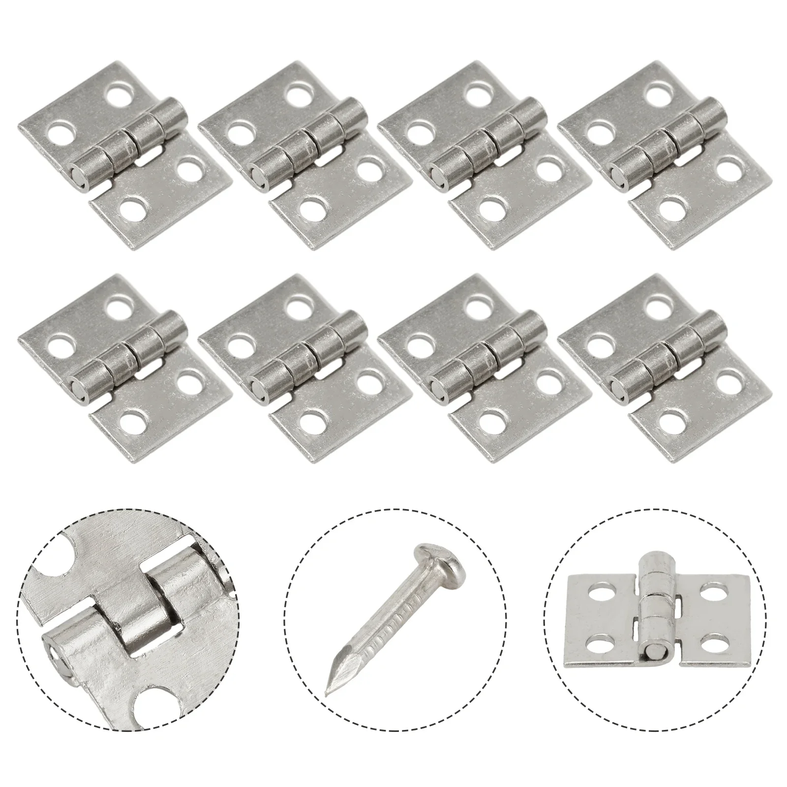 20 Pcs Hinge 80* Screws Set Br - Furniture Hardware Brass recension och pris