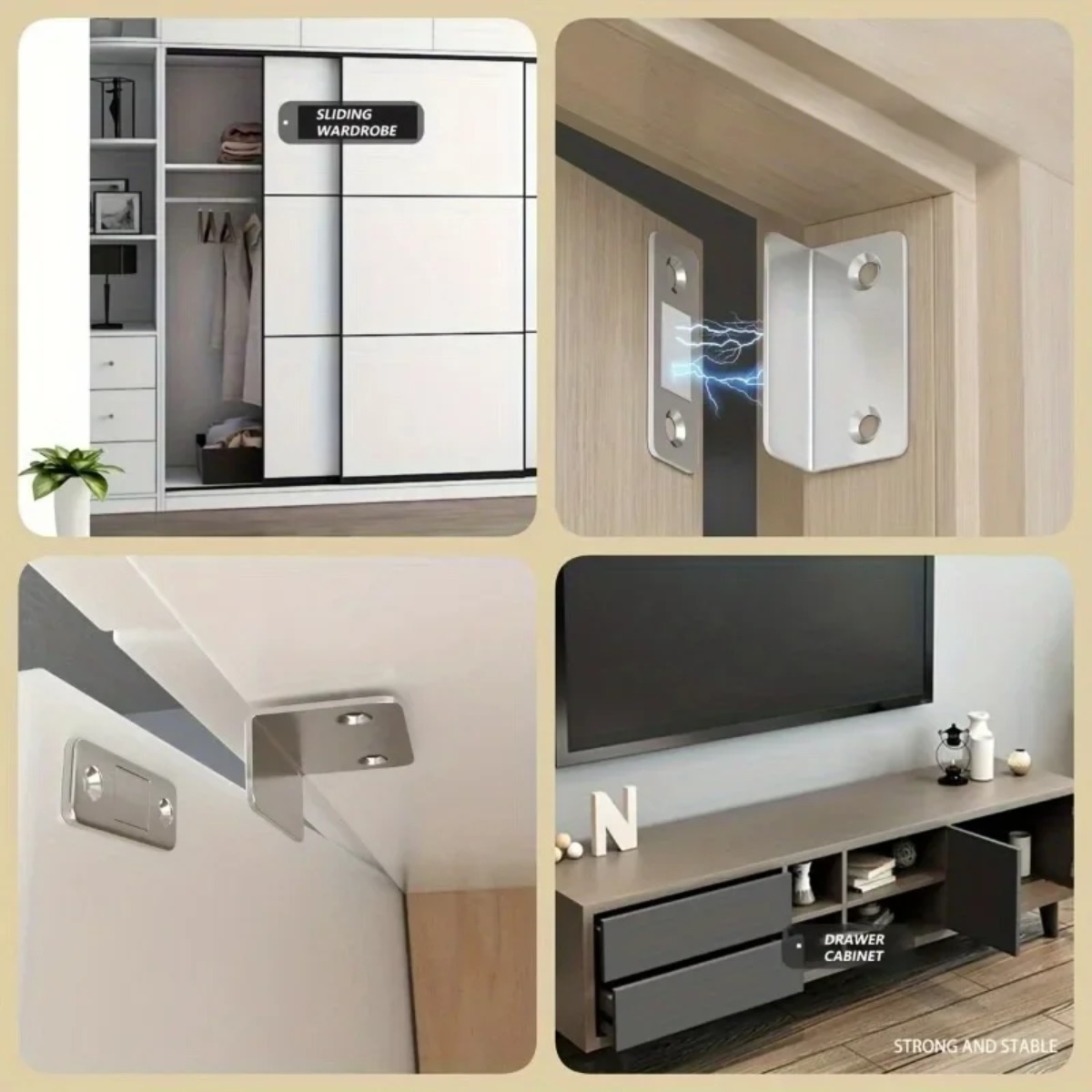 1-20PCS Magnetic Door Catch La - Magnetic Catch Door recension och pris