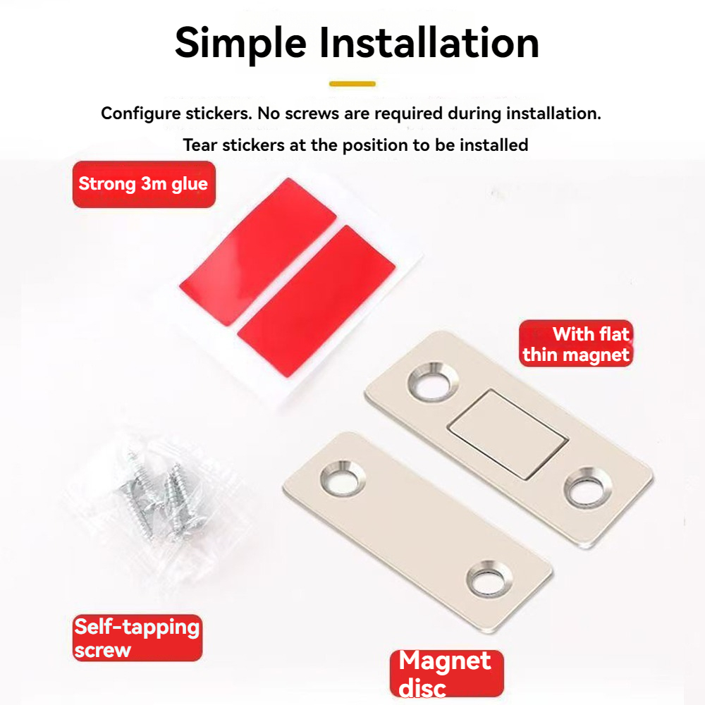 New Magnetic Cabinet Catches U - Magnetic Catch Door recension och pris
