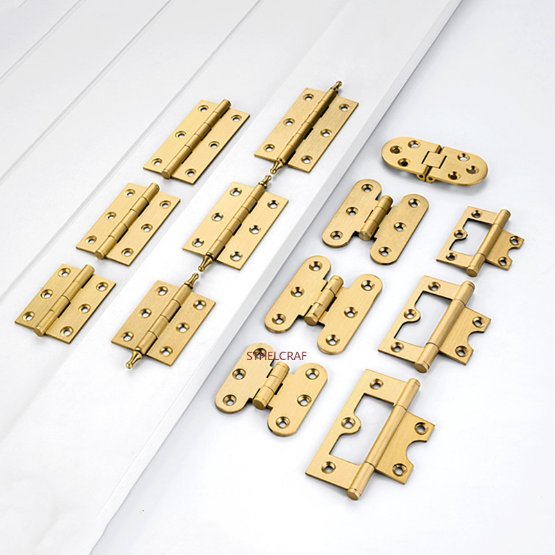 2pc Brass Cabinet Door Hinges  - Furniture Hardware Brass recension och pris