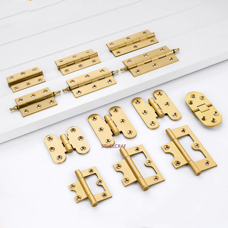 2pc Brass Cabinet Door Hinges  - Furniture Hardware Brass recension och pris