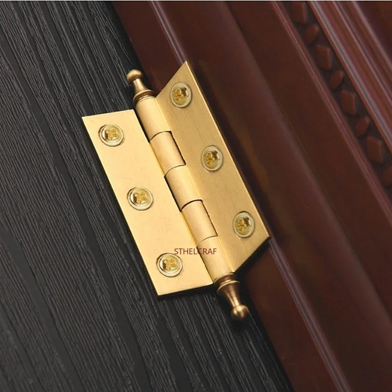 2pc Brass Cabinet Door Hinges  - Furniture Hardware Brass recension och pris