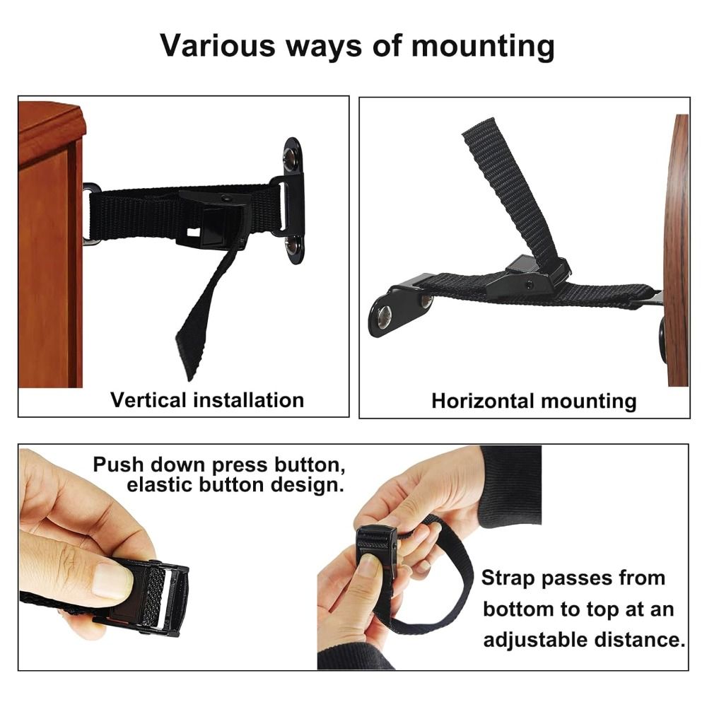 Easy Install Earthquake Proof  - Furniture Hardware Manufacturer recension och pris