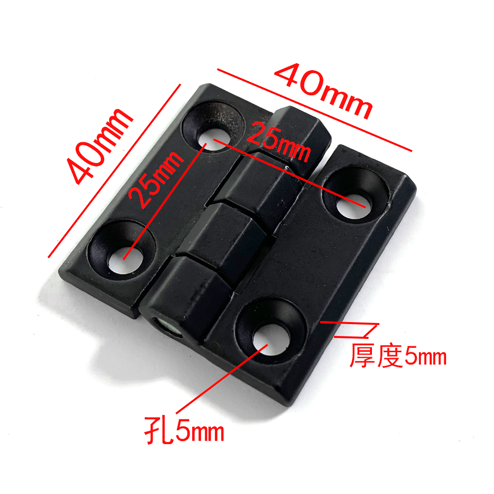 10pcs Zinc Alloy Rectangular M - Furniture Hardware Black recension och pris
