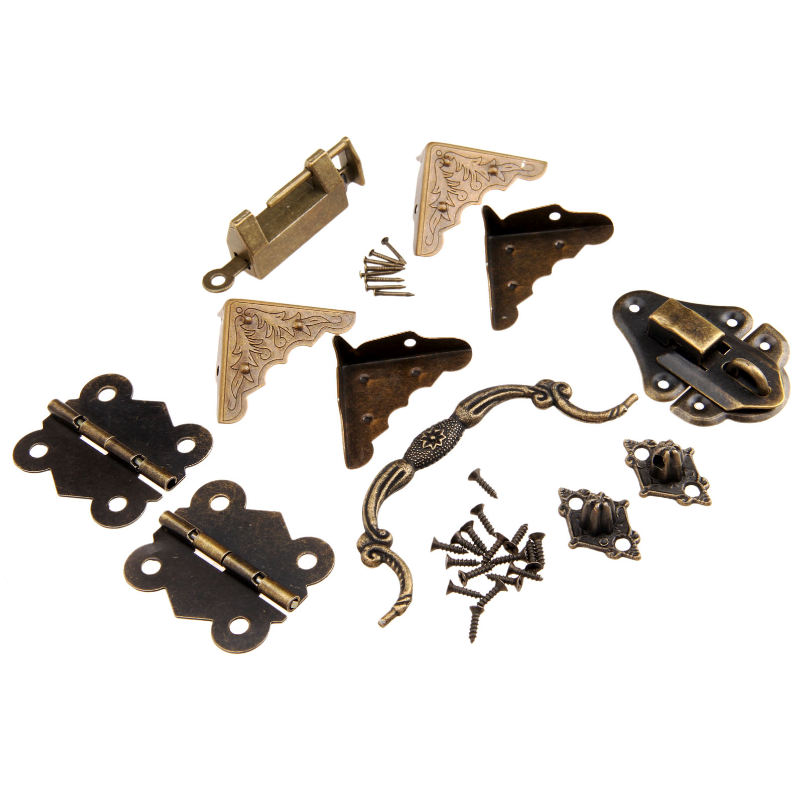 9Pcs/set Furniture Fittings Ch - Furniture Hardware Brass recension och pris