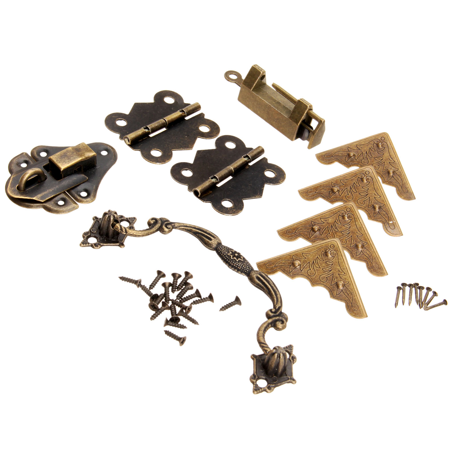 9Pcs/set Furniture Fittings Ch - Furniture Hardware Brass recension och pris