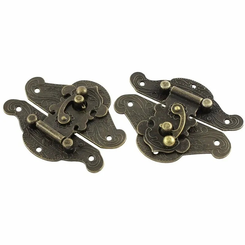 5-20pcs Vintage Metal Hasp Lat - Furniture Hardware Manufacturer recension och pris