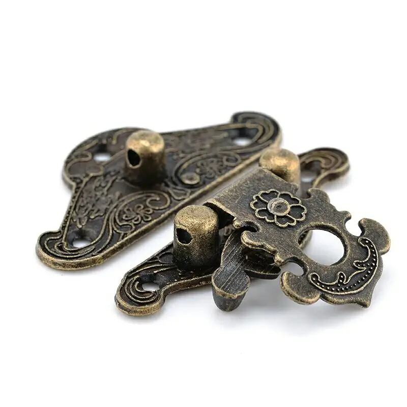5-20pcs Vintage Metal Hasp Lat - Furniture Hardware Manufacturer recension och pris