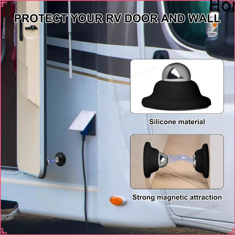 1-4 Pcs RV Magnetic Door Catch - Magnetic Catch Door recension och pris