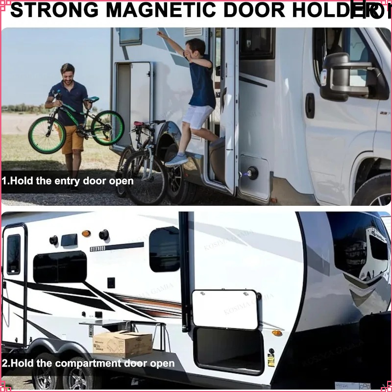 1-4 Pcs RV Magnetic Door Catch - Magnetic Catch Door recension och pris