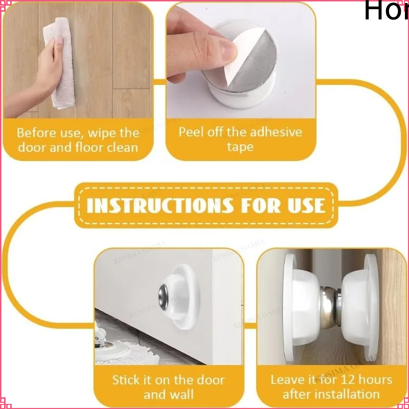 1-4 Pcs RV Magnetic Door Catch - Magnetic Catch Door recension och pris