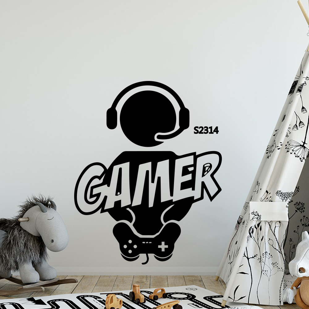 1pc Gamer Wall Art Decal For K - Furniture Hardware Manufacturer recension och pris