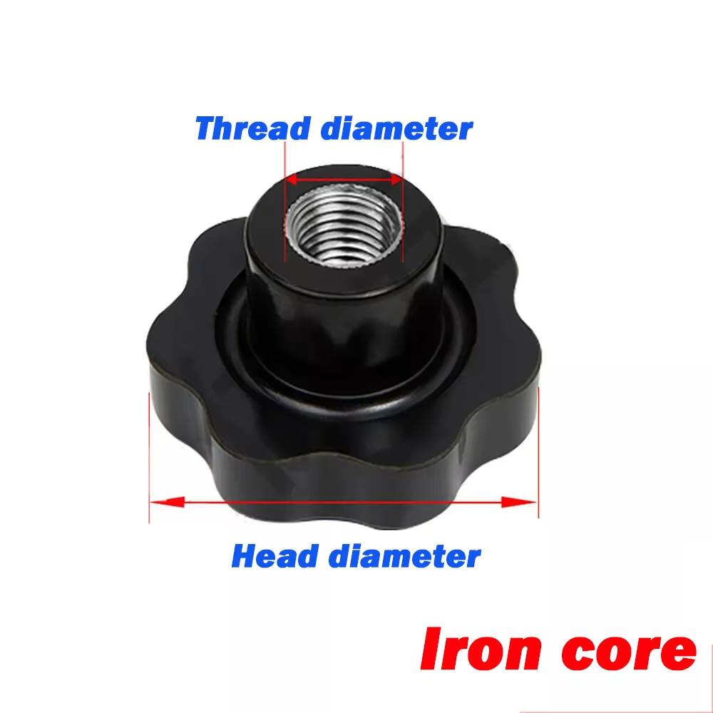 M5 M6 M8 M10 M12 M14 M16 Plum  - Furniture Hardware Black recension och pris